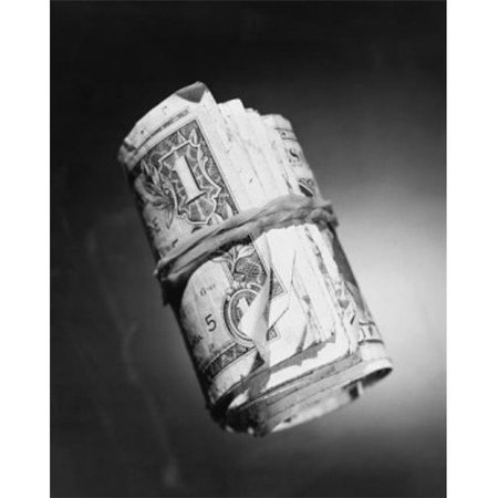 SUPERSTOCK Superstock SAL25534117LARGE Close-Up of A Bundle of Money Poster Print; 24 x 36 - Large SAL25534117LARGE